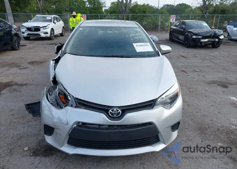 2015 Toyota Corolla L из США, поврежденный, VIN 2T1BURHE2FC419371